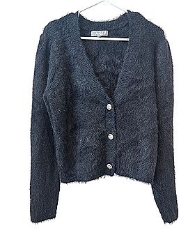 Marled Wool Cardigan (view 1)
