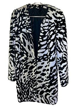 Michael Kors Faux Fur Jacket (view 1)