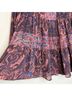 Altar'd State 100% Polyester Paisley Pink Blue Blouse Size M - photo 9