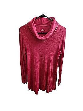 SIGRID OLSEN for J. JILL Pima Cowl Neck Tunic Top Long Sleeve Top (view 1)