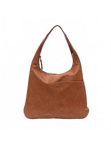 Joy Susan Women's Harley Studded Hobo in Saddle (view 1)