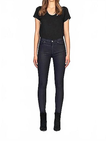 Black Orchid Denim Gisele High Rise Super Skinny Jeans in Blue Star (view 2)