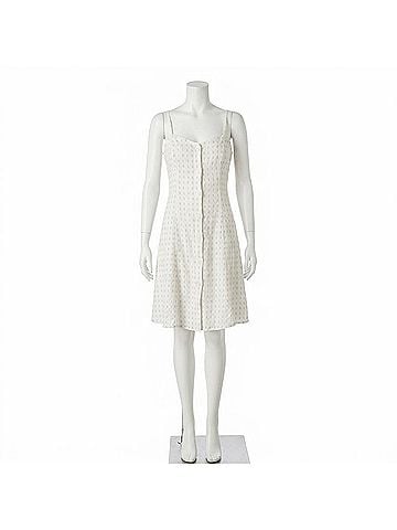 Sam & Lavi Alexis Dress in Pink Linen (view 1)