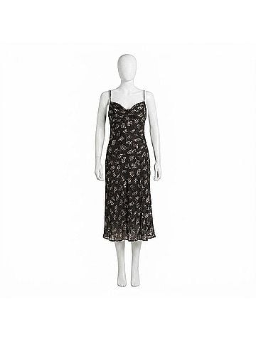 Astr Kimbra Dress in Black/Ivory Multi (view 1)