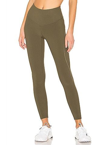 Free People High Rise Formation Legging in Army (view 2)