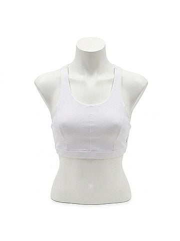 Free People Formation Yoga Sports Bra in White (view 1)