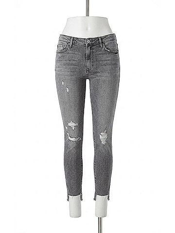 Black Orchid Denim Miranda Off Step High Rise Skinny Jeans in Bust A Movement (view 1)