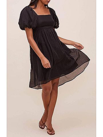 Astr Bethel Dress in Black (view 2)