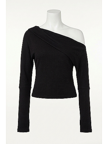 Free People Fuji Thermal Top in Black (view 1)