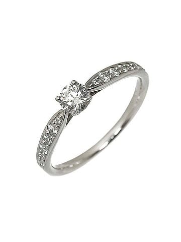 Tiffany & Co. Tiffany &amp; Co. Harmony Band Ring, 0.22ct Diamond, Platinum. (view 1)