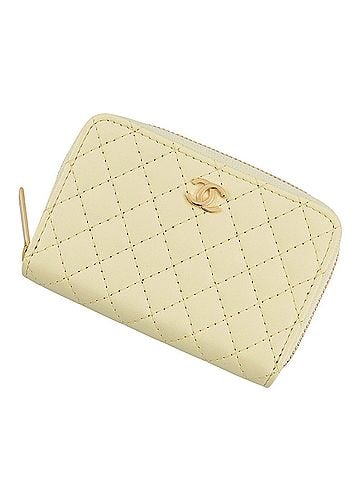 Chanel Chanel Wallet/Coin Case Matelassé Coco Mark Lambskin AP5378 CHANEL Wallet WALLET (view 1)