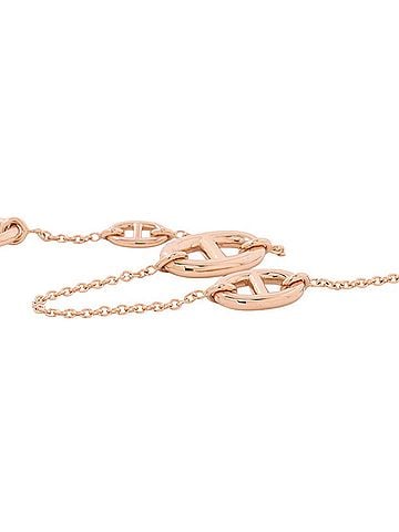 Hermès Hermes Chaine d'Ancre Farandole Bracelet, 18KPG Pink Gold, Size ST. (HERMES Farandole) (view 2)