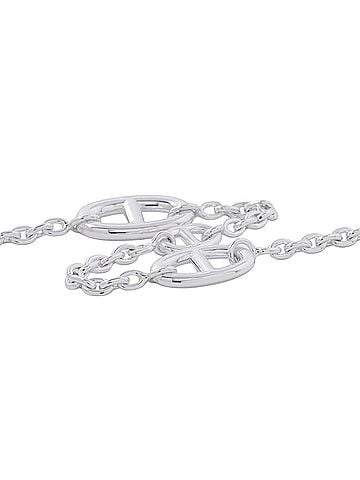 Hermès Hermes Chaine d'Ancre Farandole Necklace, SV925 Silver, Size 120, HERMES Long (view 2)
