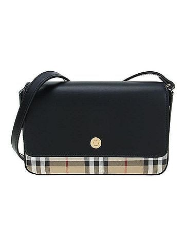 Burberry Vintage Check Leather Notebook Bag (view 1)