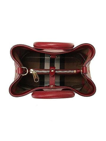 Burberry Vermont Check Leather Mini Bag (view 2)