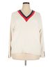 Talbots Solid White Ivory Pullover Sweater Size 2X - photo 1
