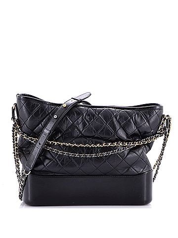 Chanel Gabrielle Hobo Quilted Aged Calfskin Medium (view 1)