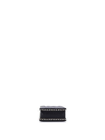 Chanel Chain Around Cut Out Handle Evening Tote Quilted Caviar Mini (view 2)