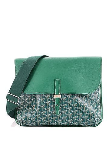 Goyard Coursier Messenger Bag Coated Canvas and Leather (view 1)