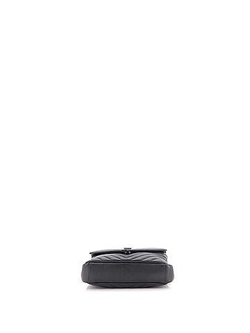 Saint Laurent Classic Monogram College Bag Matelasse Chevron Leather Medium (view 2)