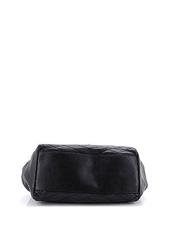 Saint Laurent Nolita Satchel Matelasse Chevron Leather Medium (view 2)
