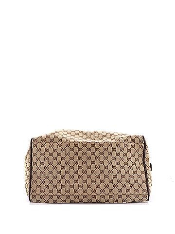 Gucci Web Carry On Duffle Bag GG Canvas with Leather Medium (view 2)