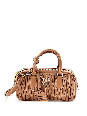 Miu Miu Arcadie Top Handle Bag Matelasse Leather Regular (view 1)
