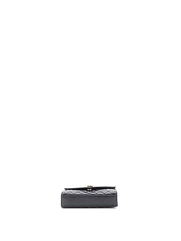 Saint Laurent Classic Monogram Envelope Satchel Mixed Matelasse Leather Small (view 2)