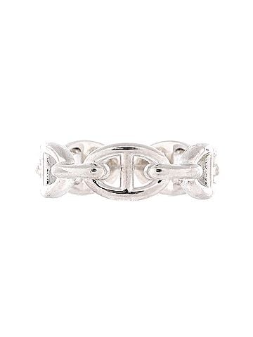 Hermès Chaine d'Ancre Enchainee Ring Sterling Silver Small (view 1)