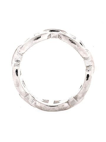 Hermès Chaine d'Ancre Enchainee Ring Sterling Silver Small (view 2)
