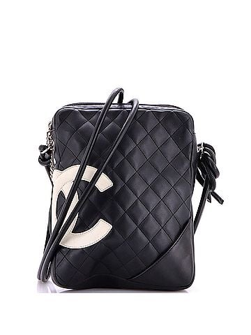 Chanel Cambon Crossbody Bag Quilted Leather Medium (view 1)