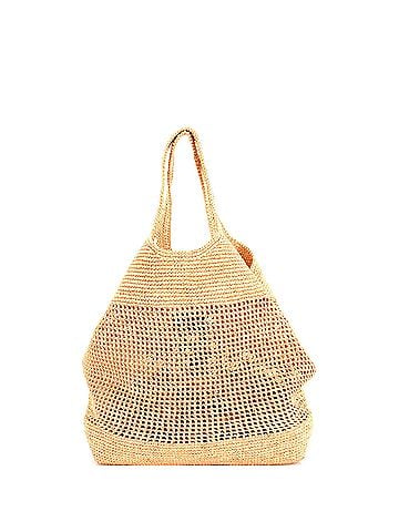 Saint Laurent Icare Shopping Tote Raffia Maxi (view 2)