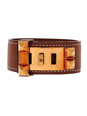 Hermès Collier de Chien 24 Bracelet Leather (view 1)