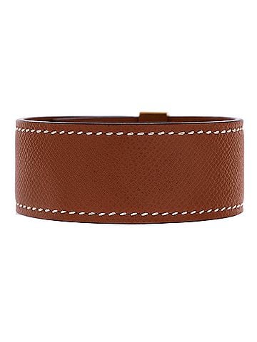 Hermès Collier de Chien 24 Bracelet Leather (view 2)