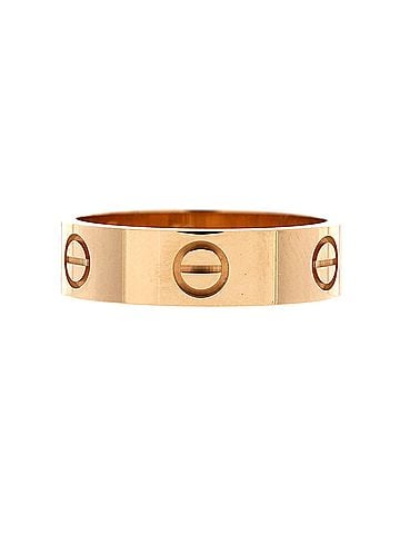 Cartier Love Band Ring 18K Yellow Gold (view 1)