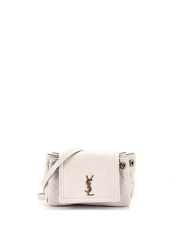 Saint Laurent Nolita Satchel Quilted Leather Mini (view 1)