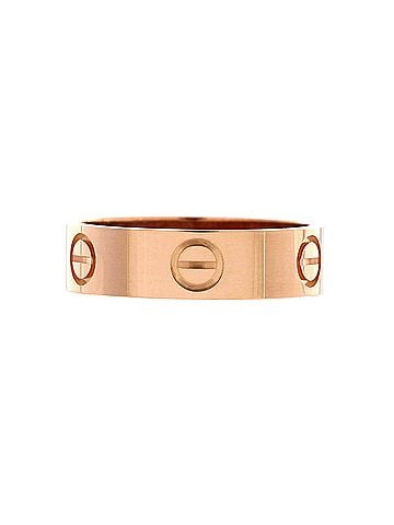 Cartier Love Band Ring 18K Rose Gold (view 1)