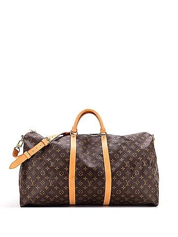 Louis Vuitton Keepall Bandouliere Bag Monogram Canvas 60 (view 1)