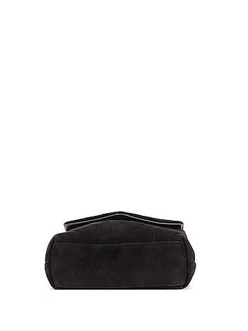 Saint Laurent Loulou Shoulder Bag Matelasse Chevron Velvet Small (view 2)