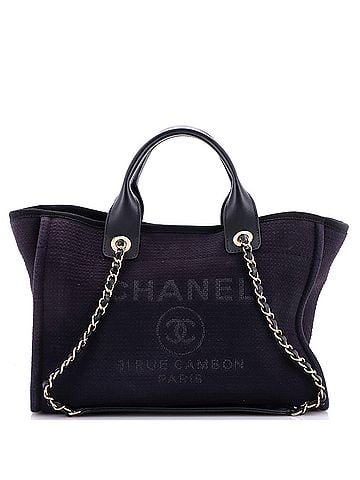 Chanel Deauville NM Tote Mixed Fibers Small (view 1)