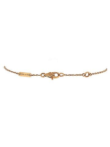 Van Cleef & Arpels Sweet Alhambra Heart Bracelet 18K Rose Gold with Carnelian (view 2)