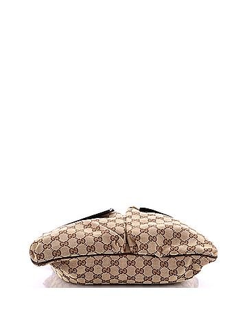 Gucci Double Pocket Web Messenger GG Canvas Medium (view 2)