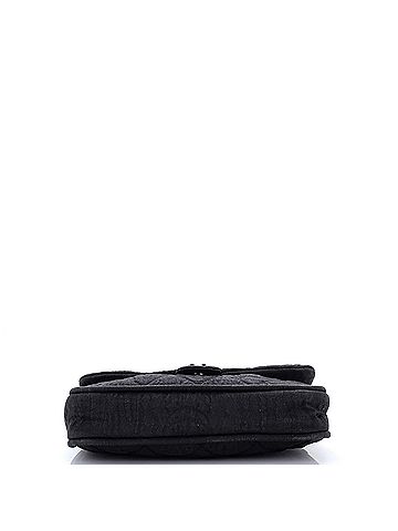 Chanel Le Marais Ligne Flap Bag Quilted Coated Canvas Medium (view 2)