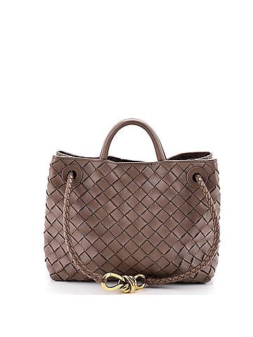 Bottega Veneta Andiamo Top Handle Bag Intrecciato Nappa Small (view 1)