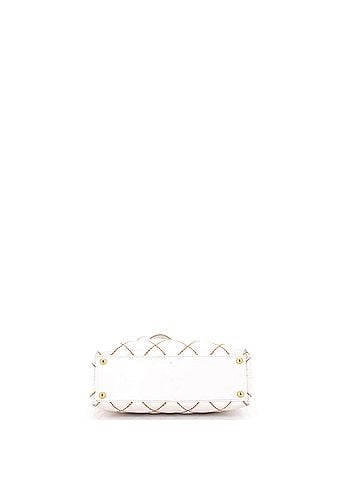 Chanel Surpique Tote Quilted Leather Small (view 2)