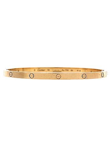 Cartier Love Bracelet 18K Yellow Gold Small (view 1)