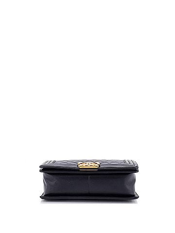 Chanel Boy Flap Bag Quilted Lambskin Old Medium (view 2)