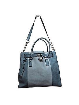 Michael Kors Hamilton Leather Satchel (view 1)