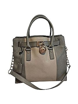 Michael Kors Hamilton Leather Satchel (view 2)