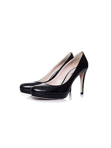 Miu Miu Miu Miu black leather platform pump (view 1)